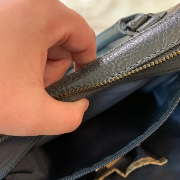 NWOT Matt & Nat Malone Doctor Handbag Satchel - Grey - Picture 4 of 12